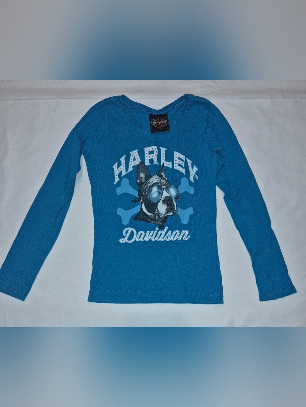 Harley-Davidson Long Sleeved Shirt - Girls Size 4